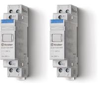 Finder Relè Monostabile Modulare 20 A. Dotato di interruttore bipolare 2 NO. Corrente nominale 20A. Tensione nominale/Max tensione commutabile 250/400 V AC. Montaggio su barra 35 mm (Confezione da 2)