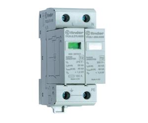Finder scaricatore di sovratensione SPD 2P 40kA 7P.22.8.275.1020 230V IP20