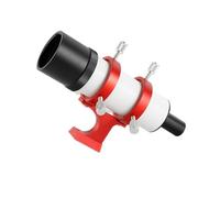 Finder Scope, 7x50mm 8x50mm 9x50mm Specchio ottico for la ricerca di stelle e staffa rossa Accessori for la ricerca di stelle for telescopio astronomico(8x50 Red)