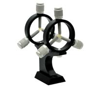 Finder Scope Mount - Staffa regolabile da 10,2 cm, base in lega, supporto per mirino telescopico con vite da 1/4", facile installazione per osservazione astronomica all'aperto per telescopi newtoniani