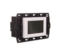 Finder Serie 1 C - Cronotermostato Tactil Encastre Settimanale Bianco
