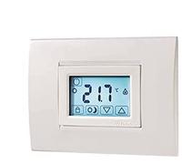Finder Serie 1t - Termostato digitale tattile ad incasso bianco