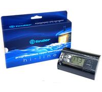 Finder Serie 1T - Termostato parete Electronico Antracite con schermo digitale