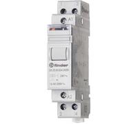 Finder Serie 20 - Deviatore 1 contatto aperto + 1 Contatto chiuso 12 VDC AgSnO2 35 mm