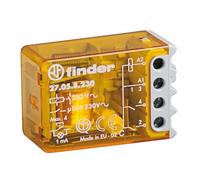 Finder Serie 27 Relè commutatore a impulsi elettromagnetico, 4 sequenze, 230 V AC 1NO 10A montaggio a pannello o ad incasso 270582300000