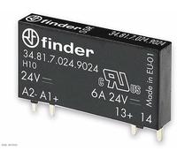 Finder Serie 34 - Mini Relais circuiti 5 mm 1 contatto aperto 2 a 24 VDC