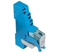 Finder Serie 4 C - Interface modulo Serie 4 contatti P1 24 VDC Push-in flangia plastico