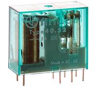 Finder Serie 40 - Relais 5 mm 2 deviatore 8 A 110 Vac/dc Agni RT