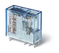 Finder Serie 40 - Relais Mini reticolato 5 mm Contatto aperto AgSnO2 6 VDC lavabile