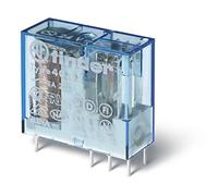 Finder Serie 40 - Relais reticolato 5 mm 2 deviatore Agni 6 VAC lavabile