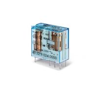 FIN 40.52.9 110V - Relè print a innesto, 2 CO, 8 A, 110 V c.c.