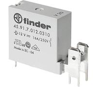 Finder Serie 45 - Relais Mini 3 mm 1 contatto 12 VDC lavabile AgCdO Contatto aperto