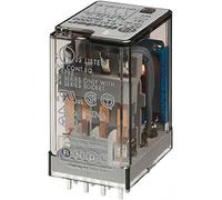 Finder Serie 55 - Relais Industrial 4 contatti Agni circuito stampato + AU 230 VAC