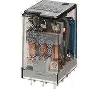 Finder Serie 55 - Relais industriale Mini circuito stampato 3 contatti 10 A 48 Vdc