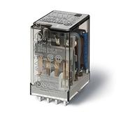 Finder Serie 55 - Relais industriale Mini circuito stampato 4 contatti 7 a 48 VAC Agni passo + AU