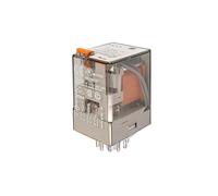 Finder Serie 60 - Relais Industrial Faston 2 contatti deviatore 12 VDC