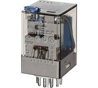 Finder Serie 60 - Relais undecal 24 VDC pulsante + LED + diodo + Indicatore