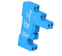 Finder Serie 97 - Socket con morsetto a piastra Blu per 46.52