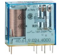 Finder Steck/printre Lais 24 V DC, 1 W, 16 a, 1 pezzi, 40.61.9.024.4000