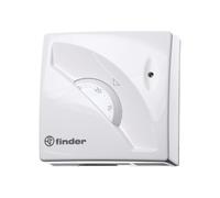 Finder Termostato da Parete Tipo 1T 01.0 1 scambio Regolazione temperatura da 7