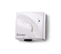 Finder 1T011PAS - Termostato da parete con invertitore 16 A per regolazione temperatura