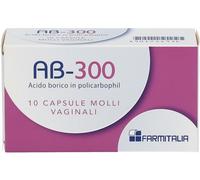 finderm AB 300 Capsule Vaginali 10 Capsule Molli