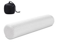 Findigit Cuscino cervicale in memory foam per collo cervicale, cuscino per cuscino per dormire cuscino per letto, gambe, schiena e yoga, traspirante e confortevole, 45 x 10 cm