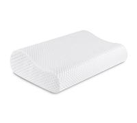 Findigit Cuscino Cervicale Memory Foam per Dormire, Cuscino Cervicale Ortopedico per il Sonno Profondo, mit Federa Anallergica, non di Dimensioni Standard