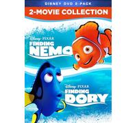FINDING NEMO/FINDING DORY 2-MOVIE COLLECTION (DVD) Brooks Albert Dafoe Willem