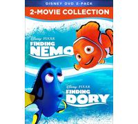FINDING NEMO/FINDING DORY 2-MOVIE COLLECTION (DVD) Brooks Albert Dafoe Willem