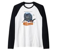 Finding Nemo Fish Are Friends Not Food Maglia con Maniche Raglan