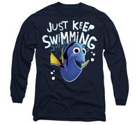Finding Nemo Just Keep Swimming Maglietta Dory Adulto Unisex