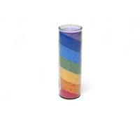 FindSomethingDifferent Rainbow Candle Stearin senza fragranza