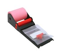 FindTape Dispenser per foglietti adesivi Tack-It: Dispenser with Refill Roll (Rosa pastello)