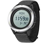 findtime Compass - Orologio tattico per uomo e donna, con metronomo, contapassi, conto alla rovescia, doppio fuso orario, sveglia, cronometro, cinturino in gomma, leggero, digitale, impermeabile