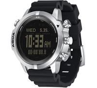 findtime Orologio da computer subacqueo, impermeabile fino a 100 m, con bussola, altimetro, barometro, ABC NDL, orologio professionale per nuotatori, subacquei, vela, surf, escursionismo, nero, sport