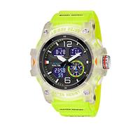 findtime Orologio digitale da uomo, impermeabile fino a 50 m, doppio display, analogico-digitale, per sport all'aria aperta, luminoso, tattico, militare, sveglia, cronometro, orologio da polso da