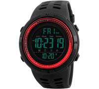 findtime Orologio digitale da uomo, militare, multifunzione, digitale, con allarme Dual Time, Coutdown luminoso, orologio sportivo da uomo, numeri grandi, orologio digitale da uomo, 50 m, impermeabile