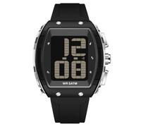 findtime Orologio digitale per anziani, con indicazione dell'ora inglese, numeri extra grandi, display con allarme, impermeabile, per anziani, ipovedenti e non udenti, facile da leggere, per uomini e