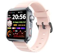 findtime Smart Watch con rilevamento delle cadute Risposta/quadrante chiamate Smartwatch Bluetooth per telefoni Android iOS Monitor frequenza cardiaca sonno 158+ modalità sportive orologio attività
