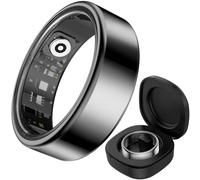 findtime Smartring Anello intelligente da donna e uomo Android iOS Fitness Ring Tracker Contapassi, cardiofrequenzimetro sonno anello impermeabile IP68 per uomo e donna