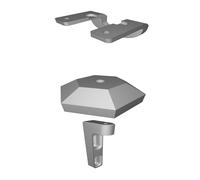 Fine Adjustment Z-Axis Endstop Mount Compatible with ANET A8 Printer