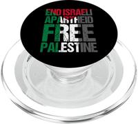 Fine Apartheid Israeliano Libera Palestina | Gaza Awareness Quotazione PopSockets PopGrip per MagSafe