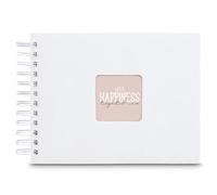 Fine Art - Album a spirale, 24 x 17 cm, 50 pagine, colore: Bianco