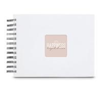 Fine Art - Album a spirale, 24 x 17 cm, 50 pagine, colore: Bianco