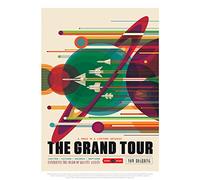 Fine Art Prints The Grand Tour NASA Space Tours - Poster da parete grande con stampa di carta spessa, 40 x 50 cm, senza cornice