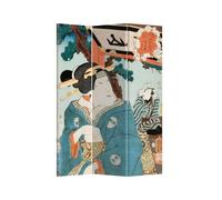 Fine Asianliving Separe Divisorio Interno Paravento giapponese orientale cinese L120xA180cm divisoria tela asiatica