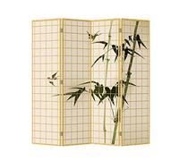 Fine Asianliving Separe Divisorio Interno Paravento giapponese orientale cinese L160xA180cm divisoria tela asiatica