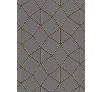 Fine Décor FD42490 Platinum Geo Trellis oro rosa,