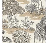 Fine Decor FD43442 - Carta da parati Zen, colore naturale